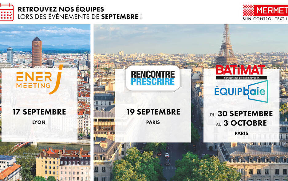 Évènements & salons à venir