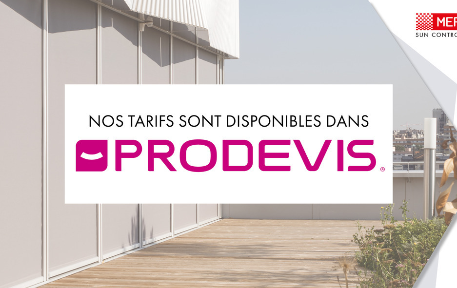 Mermet désormais référencé dans Prodevis