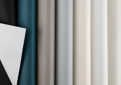 Tissu de protection solaire, Occultant blackout-100 Flocké 11201